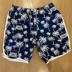 MC2 Saint Barth Men’s Blue & White Swimsuit, Sz M